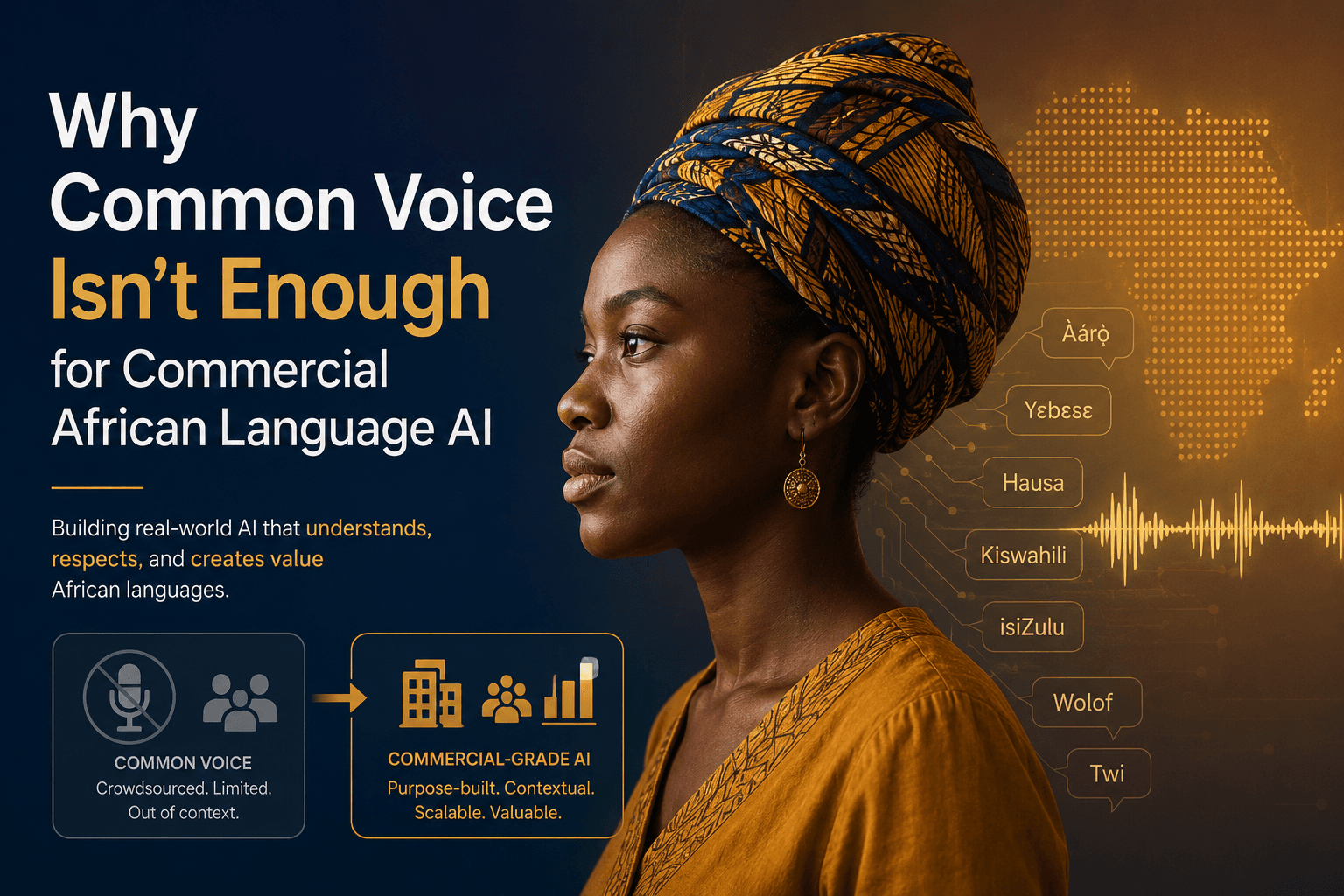 Why Common Voice Isn't Enough for Commercial African Language AI